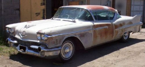 1958 cadillac deville black car