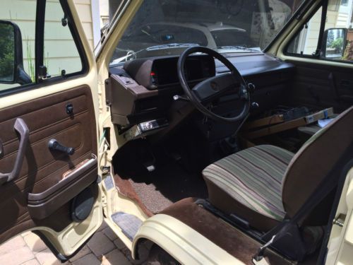 82 VW Vanagon Westfalia *incredible condition* converted diesel to 1.8l orig own, US $49,999.00, image 6