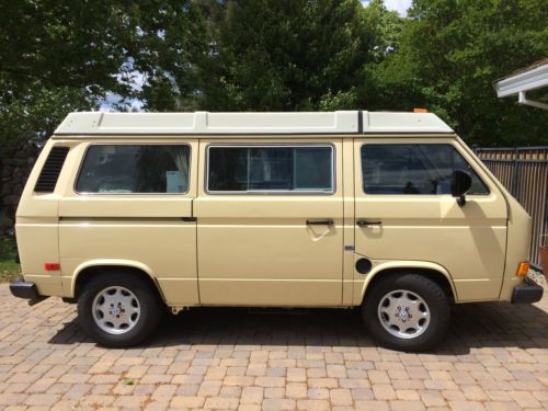 82 VW Vanagon Westfalia *incredible condition* converted diesel to 1.8l orig own, US $49,999.00, image 8
