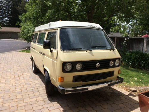 82 VW Vanagon Westfalia *incredible condition* converted diesel to 1.8l orig own, US $49,999.00, image 11