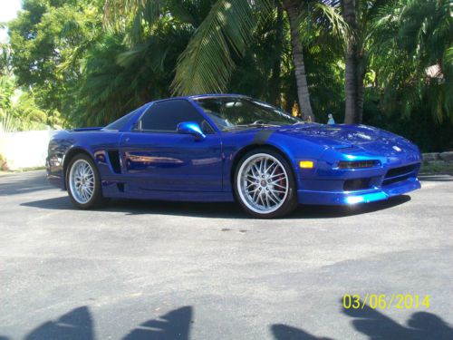 Acura nsx  1998 t monte carlo blue