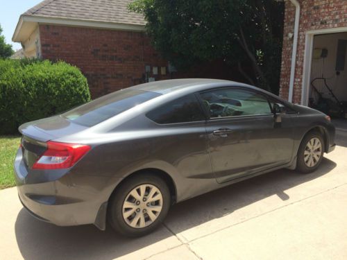 2012 Honda Civic LX Coupe 2-Door 1.8L, image 2