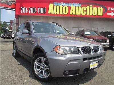 06 bmw x3 3.0i awd all wheel drive carfax certified leather sunroof pre owned