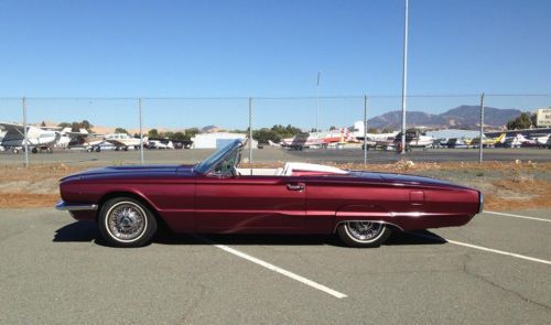 Rare 1966 ford thunderbird roadster convertible