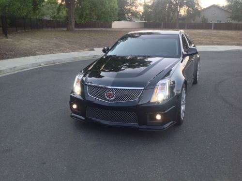 2009 cadillac cts v sedan 4-door 6.2l