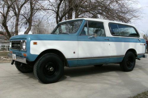 1978  international scout traveler 2-door 4x4