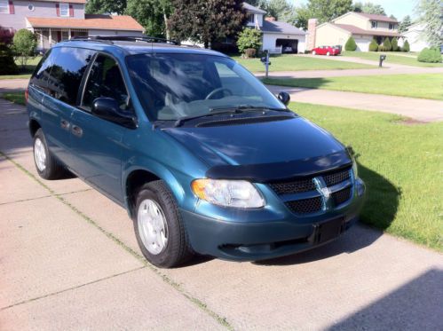 2002 dodge caravan se mini passenger van 4-door 3.3l 7 passenger