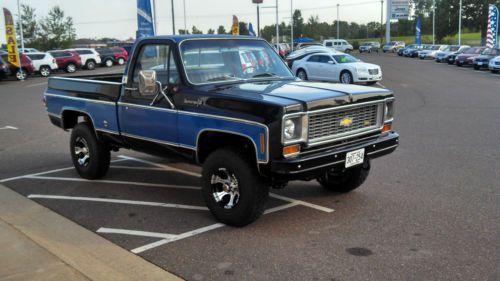 1974 chevrolet cheyenne super shortbed fleetside p/u