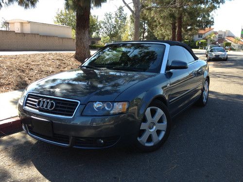 2006 audi a4 cabriolet convertible 2-door 1.8l no reserve