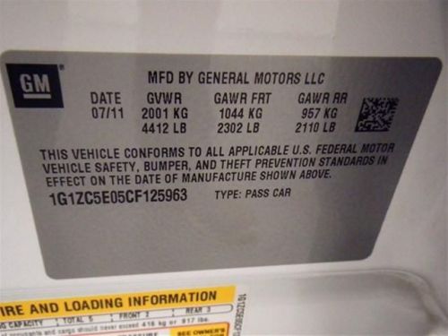 2012 Chevrolet Malibu 1LT, US $15,299.00, image 13