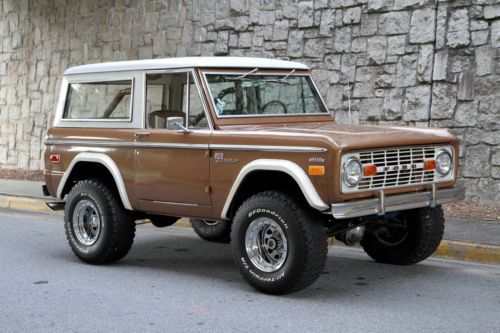 1974 ford bronco sport v8 at, ps and disc brakes