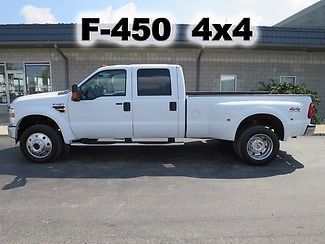 2009 4x4 4 wheel drive crewcab diesel off road toy fifth wheel ball hitch hauler