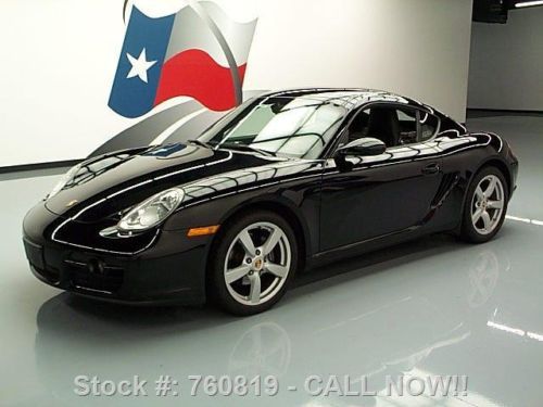 2007 porsche cayman 5-speed heated leather xenons 63k texas direct auto