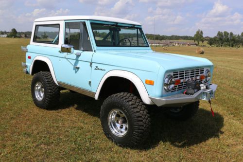 1973 bronco 4x4, restored, lots of upgrades and extras, this truck has it all!!!