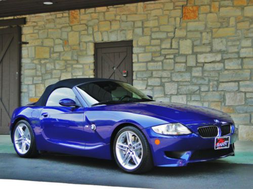 Z4 m roadster, only 17k miles, interlagos blue, black leather, aluminum trim