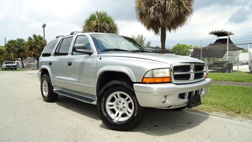 2002 dodge durango slt 4x4 , 5.9 ltr v8 , 3 row , mint condition,no reserve