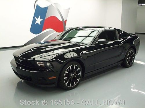 2011 ford mustang v6 6-speed spoiler 19&#034; wheels 31k mi texas direct auto