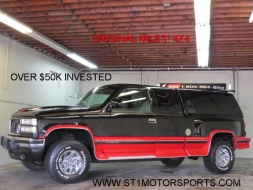 1993 gmc 1500 silverado shortbed 4x4 custom stepside $50k upgrades orig miles