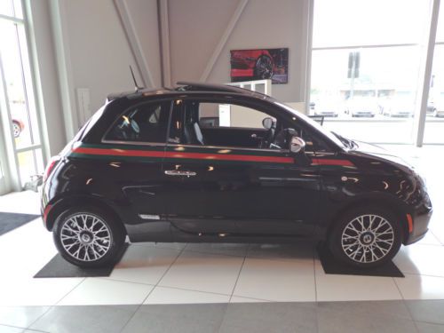 2013 fiat 500 gucci edition lounge hatchback 2-door