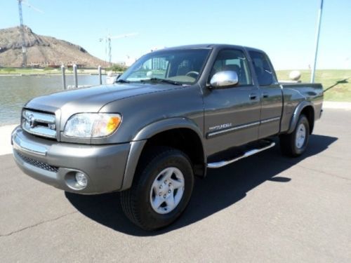 2003 toyota tundra access cab v8 sr5 4x4 iforce v8 low,