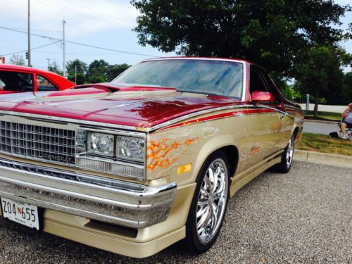 1986 chevrolet el camino pickup truck - custom show car