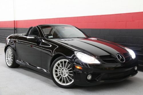 2006 mercedes benz slk55 amg convertible navigation air scarf heated seats