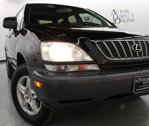 We finance 2001 lexus rx 300 4wd 1 owner clean carfax htdsts kylssent mroof 6cd