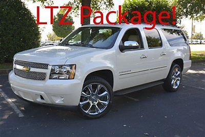 Chevrolet suburban ltz new 4 dr suv automatic 5.3l 8 cyl engine wht diamond