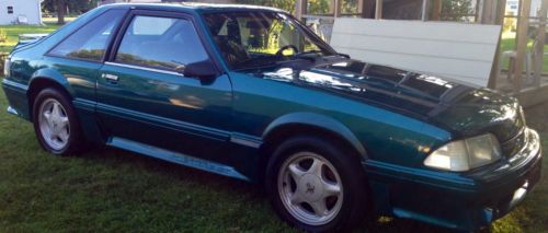 1993 ford mustang gt fox body hatchback 2-door 5.0l