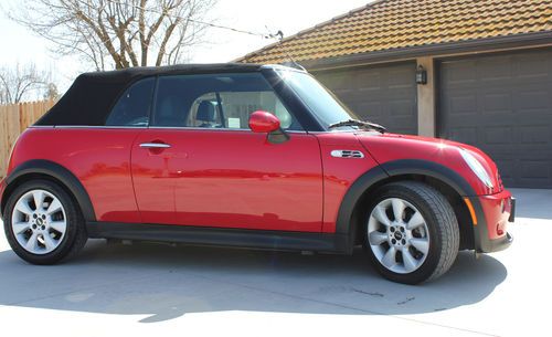 2005 mini cooper s convertible 2-door 1.6l