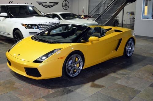 2006 lamborghini gallardo spyder e-gear  11k miles loaded !!!