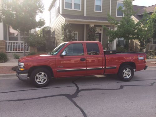 2001 chevrolet silverado 1500 ls extended cab pickup 4-door 4.8l