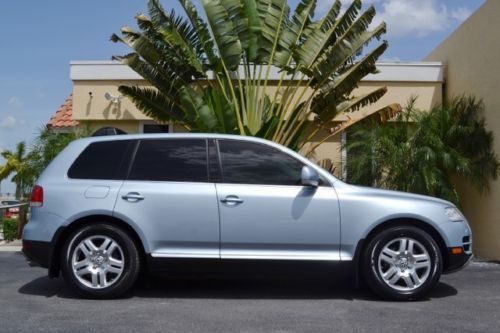 2004 vw touareg navigation v8 air ride sunroof heated leather hid wood grain