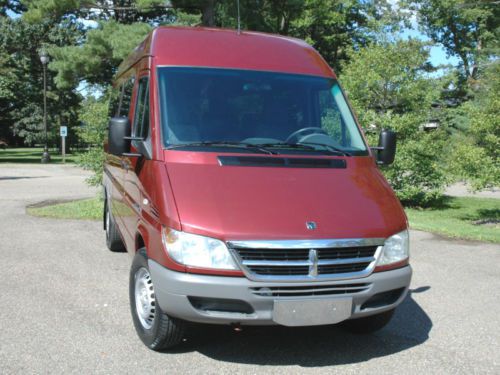 2006 sprinter passenger van with 2.7l mercedes diesel    &lt; only 74k  miles &gt;