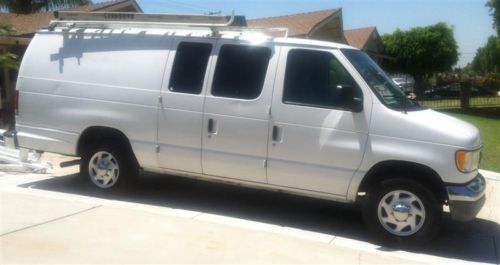 2003 ford e-350 base extended cargo van 2-door 5.4l