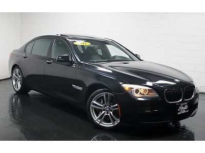 2011 bmw 750li m-sport//luxury seating package//premium sound//rear camera