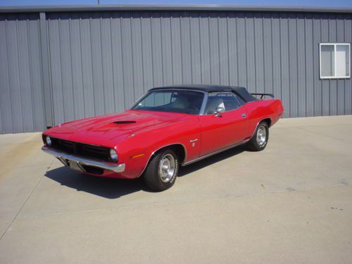 1970 plymouth barracuda grand coupe convertible