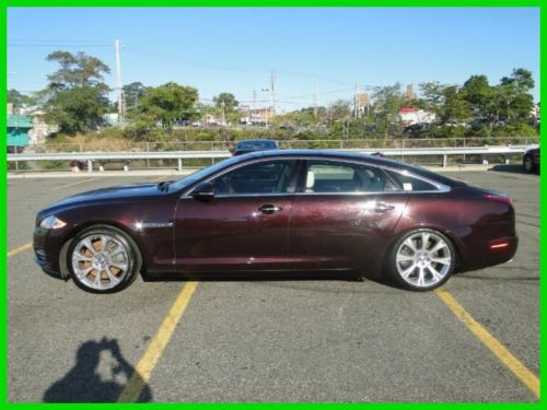 2013 jaguar xj xjl supercharged v8 rwd sedan premium repairable rebuilder ezfix!