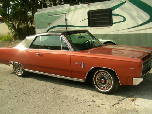 1967 plymouth sport fury convertible, 51k miles, original