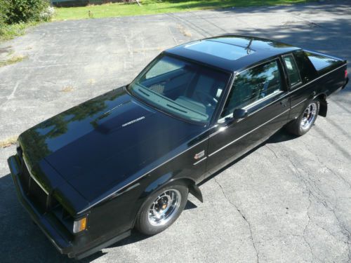 1986 buick regal grand national coupe 2-door 3.8l museum quality  5360 miles