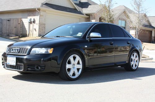 2004 audi s4 -new tires - just serviced- 6 spd-  best deal !!!!