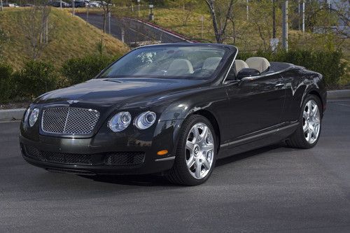 2008 bentley continental gtc convertible 2-door 6.0l