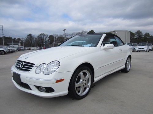 2004 mercedes-benz clk500 cabriolet 5.0l only 44,527 miles!