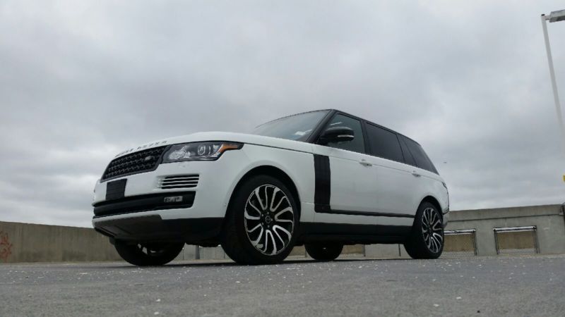 2014 land rover range rover supercharged sport utility 4-door