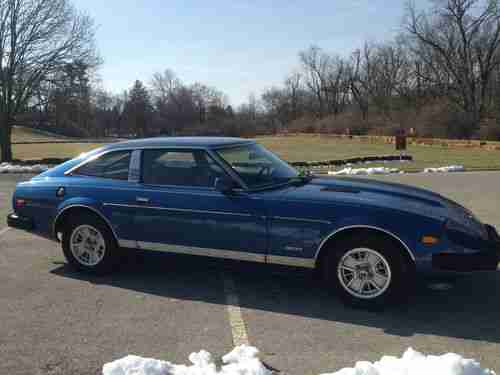 1981 Datsun / Nissan 280ZX 2+2 Blue Coupe, image 2