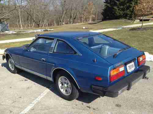 1981 Datsun / Nissan 280ZX 2+2 Blue Coupe, image 4