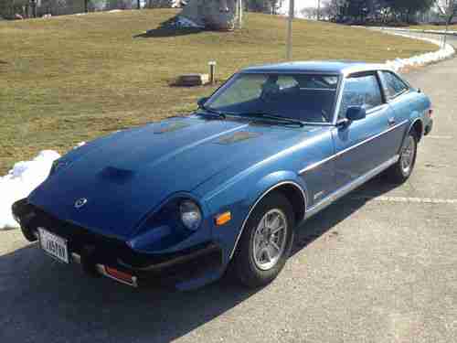 1981 Datsun / Nissan 280ZX 2+2 Blue Coupe, image 5