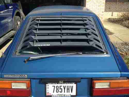 1981 Datsun / Nissan 280ZX 2+2 Blue Coupe, image 14