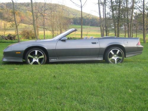 1988 chevrolet camaro iroc-z convertible