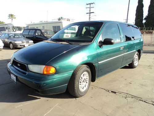 1998 ford windstar base mini cargo van 3-door 3.8l, no reserve